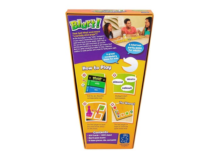 Blurt! Word Game