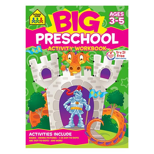 Big Preschool Activity Workbook