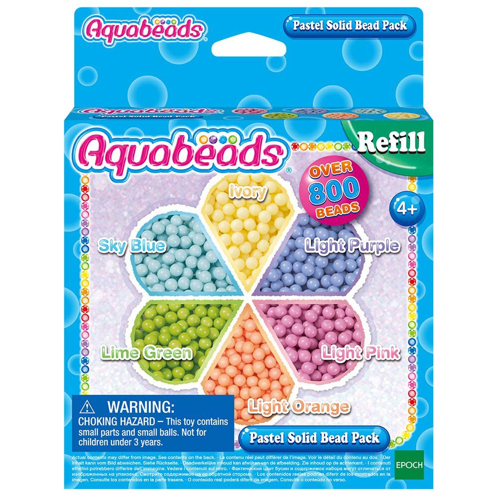 Aquabeads Pastel Solid Bead Pack Refill