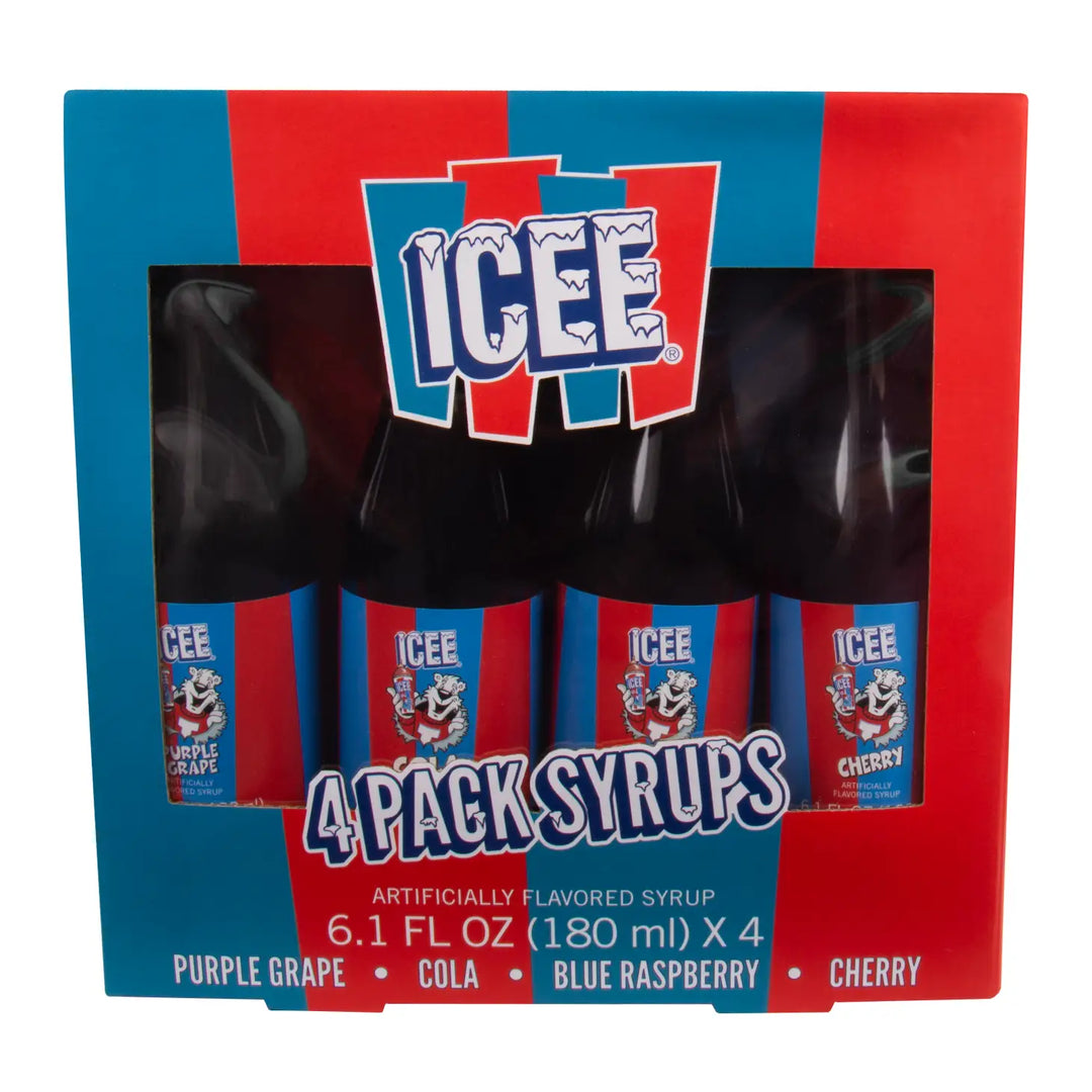 ICEE Syrup Selection 4 x 6.1 fl oz Pack