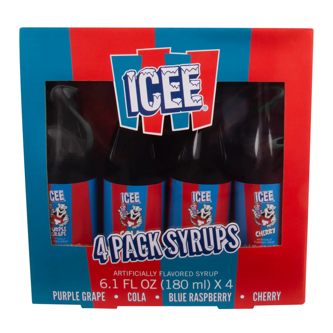 ICEE 4 Pack Syrups