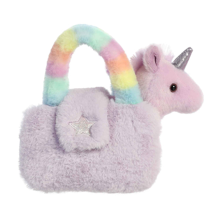 Fancy Pals Purple Unicorn 6" Plush