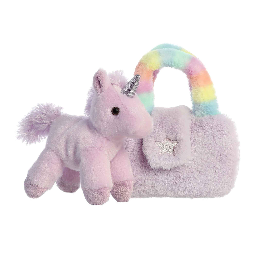 Fancy Pals Purple Unicorn 6" Plush