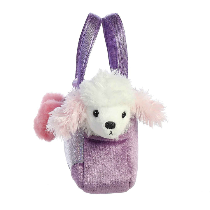 Fancy Pals Sparkly Purple Puppy 6" Plush