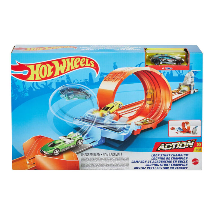 Hot Wheels Action Loop Stunt Champion Trackset