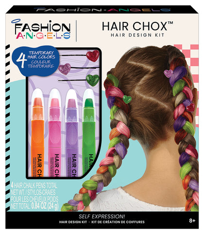 Fashion Angels Hair Chox Hairstyle Creation Kit 4 Pack