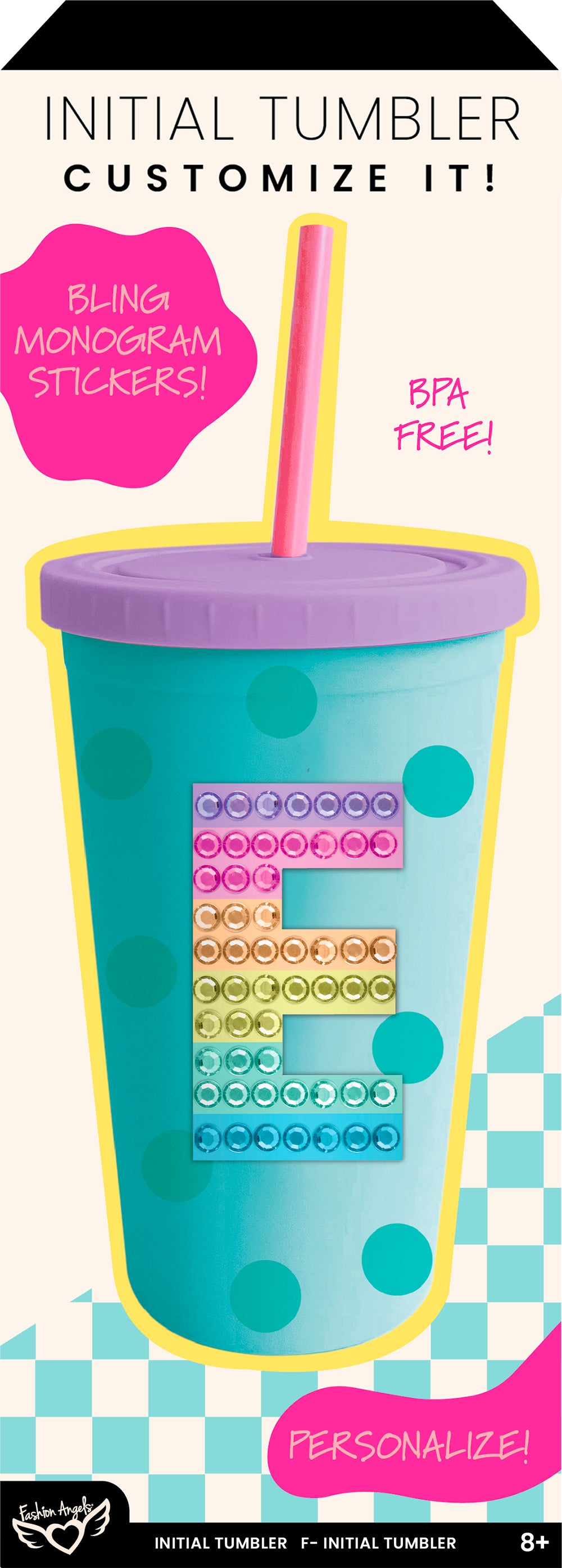 Fashion Angels Initial Tumbler Design Kit