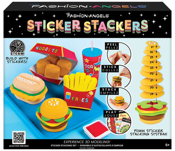 Fashion Angels Sticker Stackers- Fast Food