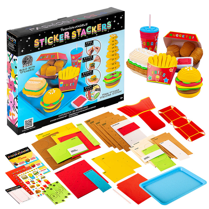 Fashion Angels Sticker Stackers- Fast Food