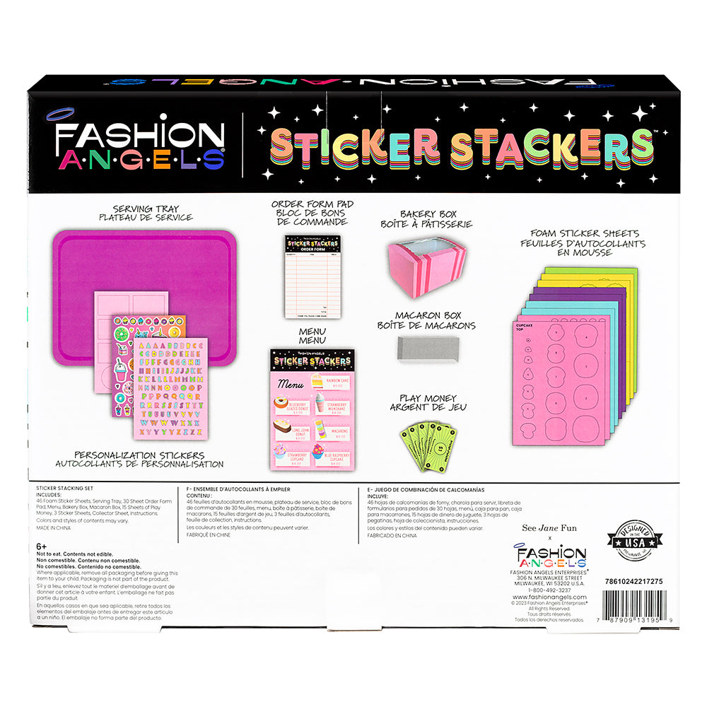 Fashion Angels Sticker Stackers- Bakery