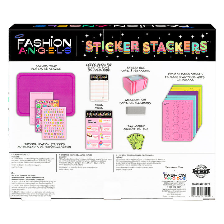 Fashion Angels Sticker Stackers- Bakery