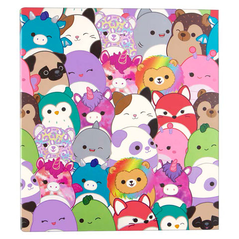 Squishmallows Characters Collage 3-Ring Binder