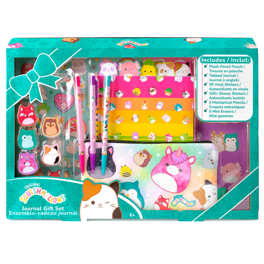 Squishmallows Deluxe Journal Gift Set