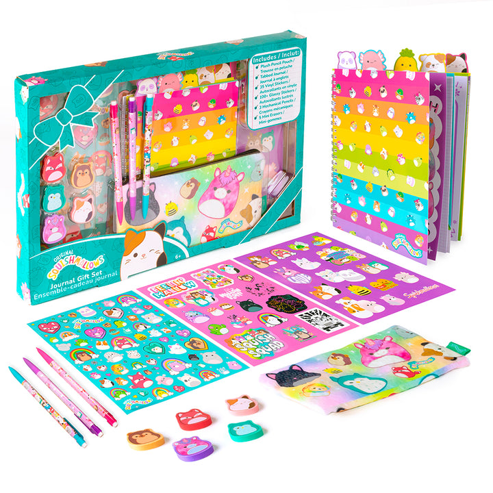 Squishmallows Deluxe Journal Gift Set