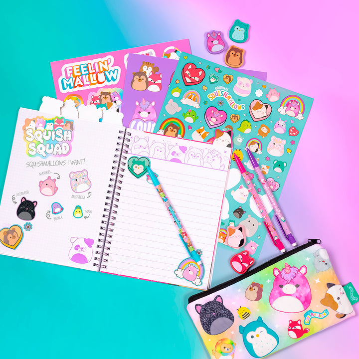 Squishmallows Deluxe Journal Gift Set