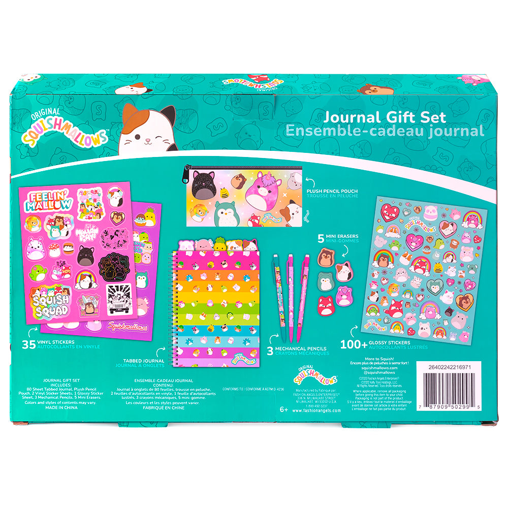 Squishmallows Deluxe Journal Gift Set