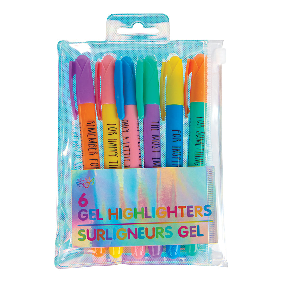 Gel Highlighters 6 Pack