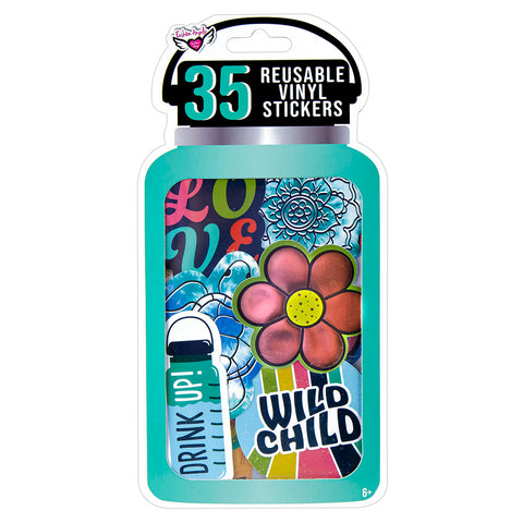 Fashion Angels ECO/RETRO Vinyl Sticker Pack