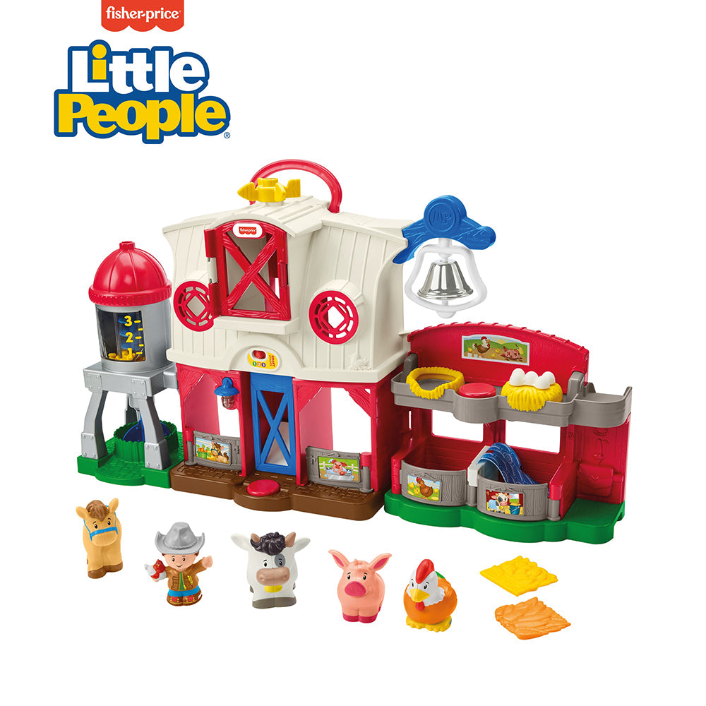 Little People Caring for Animals Farm