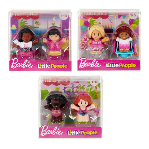 Little People Barbie Figures 2 Pack Assorted