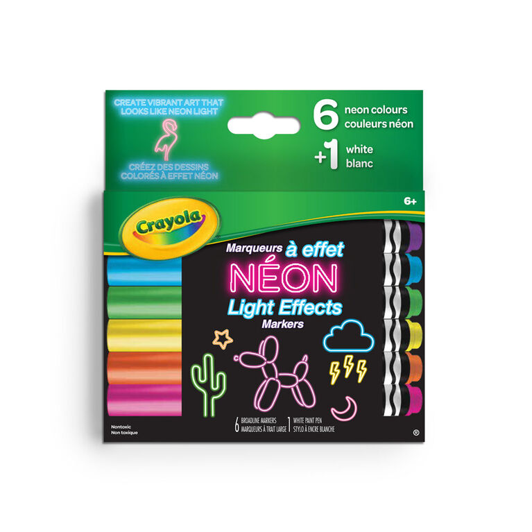 Crayola Neon Light Effect Markers