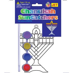 Menorah Suncatcher Chanukah Craft