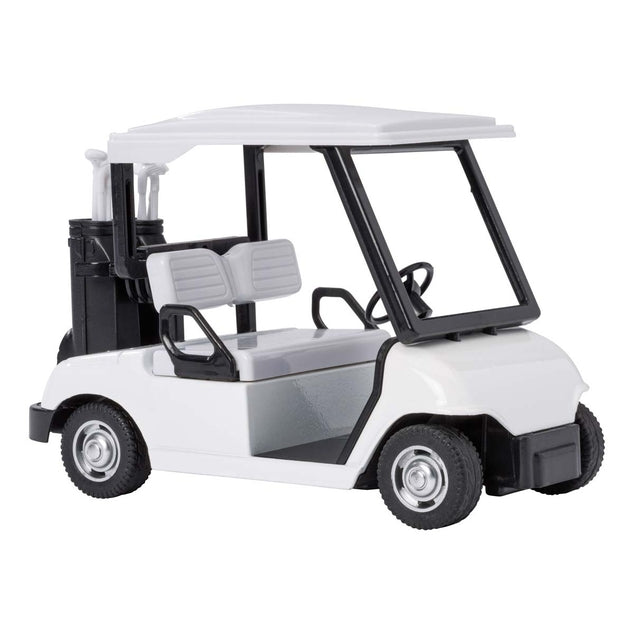 Die Cast Metal Golf Cart Pull Back Vehicle