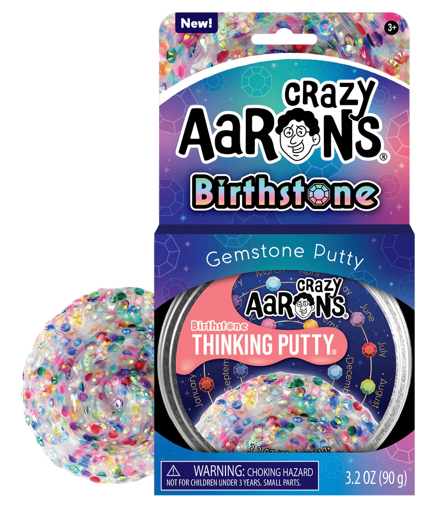 Crazy Aaron's Birthstone Thinking Putty