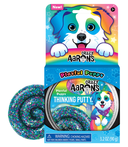 Crazy Aaron's Playful Puppy Thinking Putty