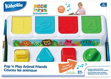 Kidoozie Pop 'N Play Animal Friends