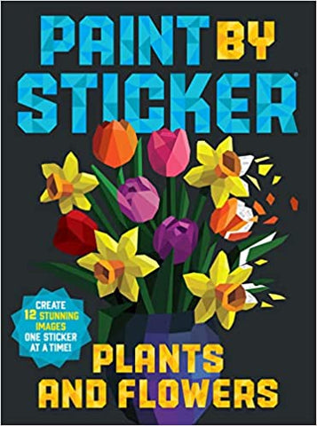 Paint by Sticker: Plants and Flowers