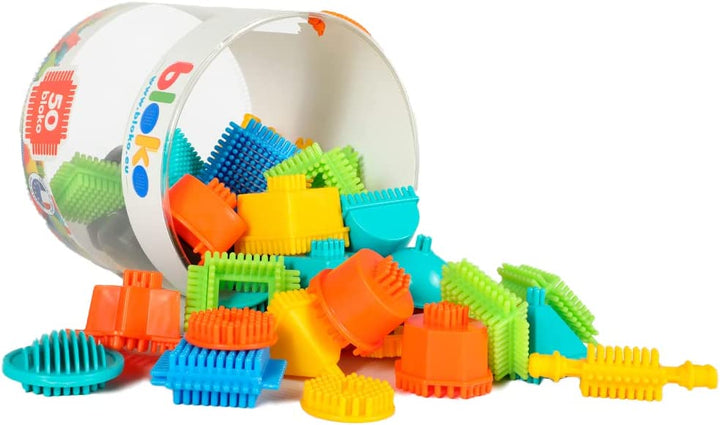 Bloko Building Toy 50 Piece Tube