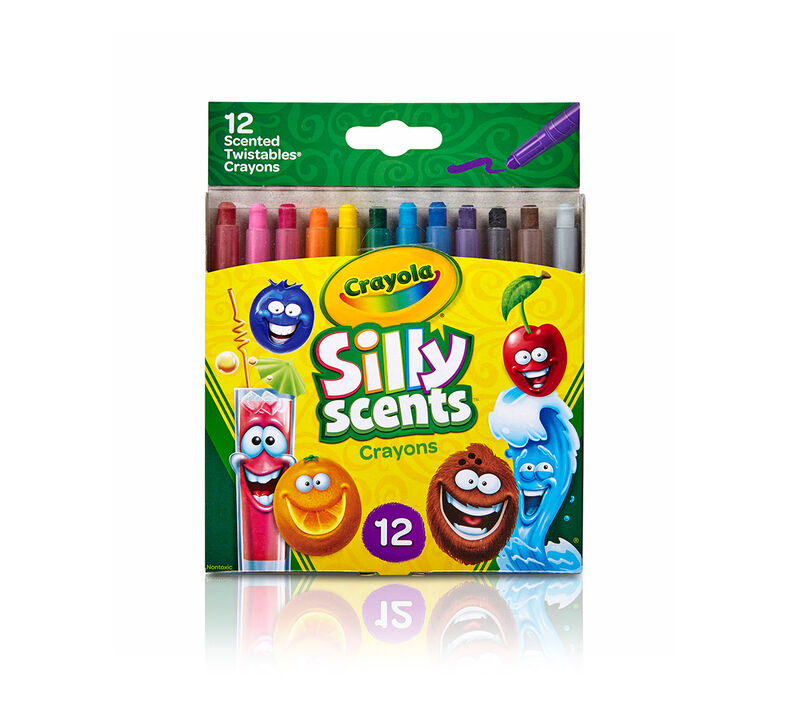Crayola 12 Ct Mini Twistables Silly Scents Crayons
