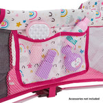 Rainbow Fun Deluxe Doll Play Yard