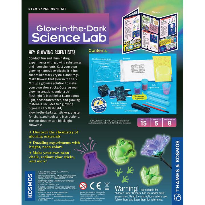 Glow-in-the-Dark Science Lab