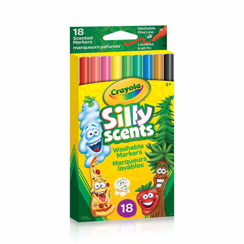 Crayola Silly Scents Fine Line Markers 18 Pack