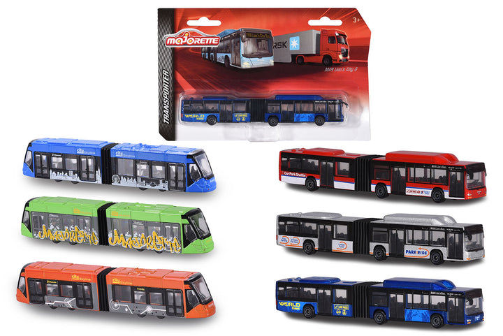 Majorette City Bus Assorted