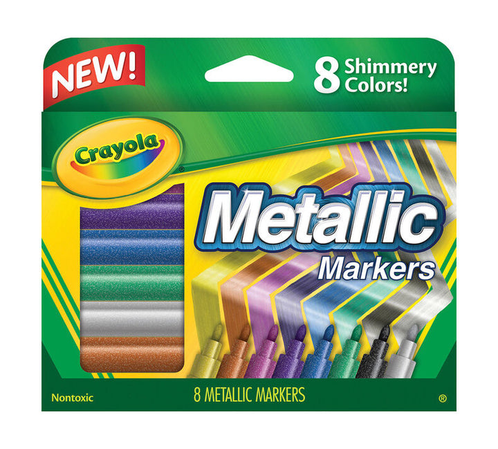 Crayola Metallic Markers 8 Pack