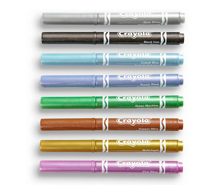 Crayola Metallic Markers 8 Pack