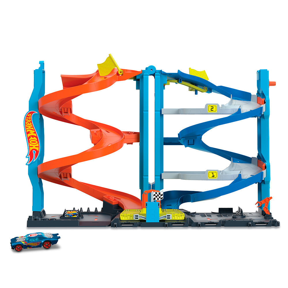 Hot Wheels City Transforming Race Tower