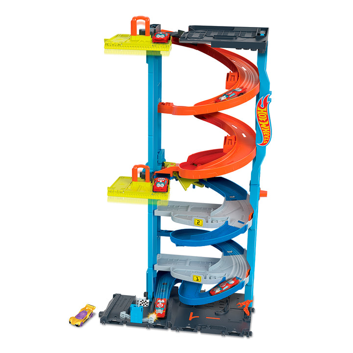 Hot Wheels City Transforming Race Tower