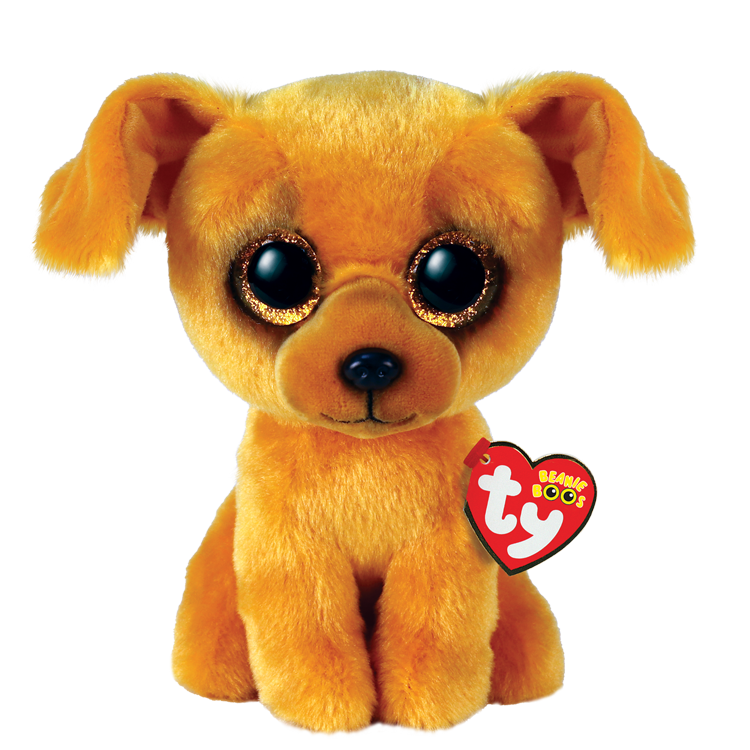 Ty Beanie Boos ZuZu the Tan Dog Plush 6"