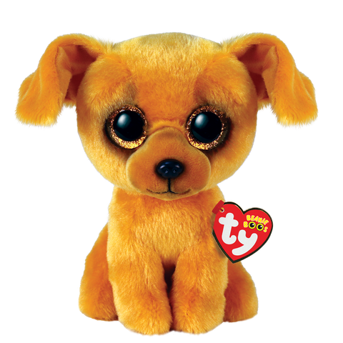 Ty Beanie Boos ZuZu the Tan Dog Plush 6"