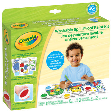 Crayola Washable Spill Proof Paint Kit