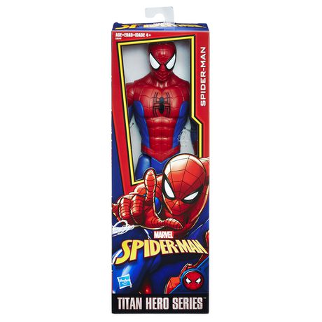 Hasbro Spiderman Titan Hero Series 12" scale Action Figure for children Age 3+ in retail packaging.