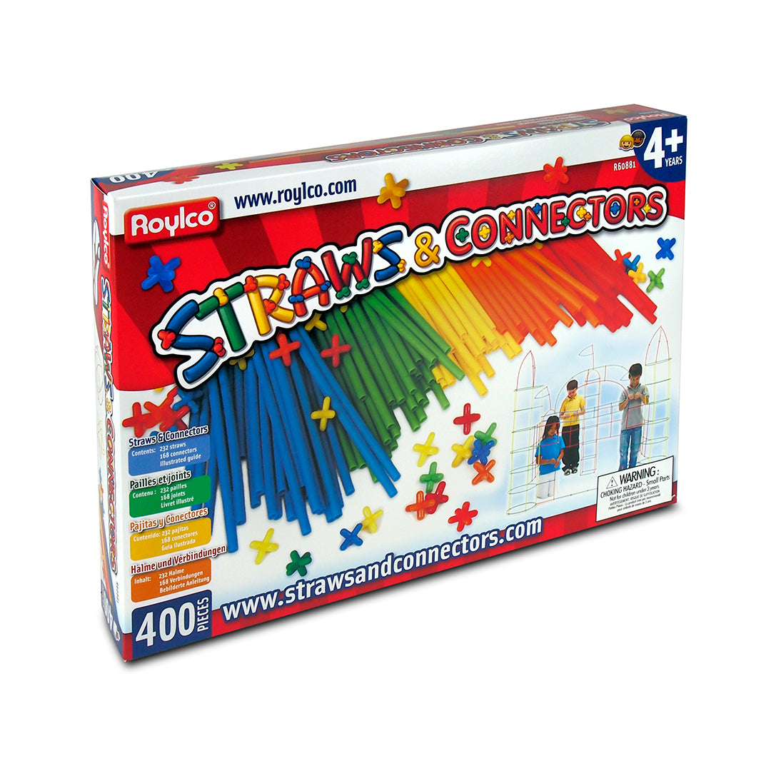 Straws & Connectors 400 Pieces