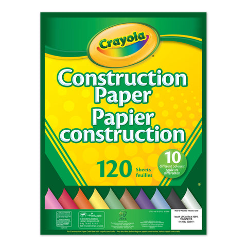 Crayola Construction Paper 120ct