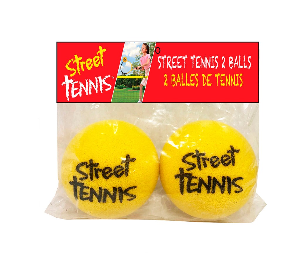 Street Tennis Balls - 2 Pack