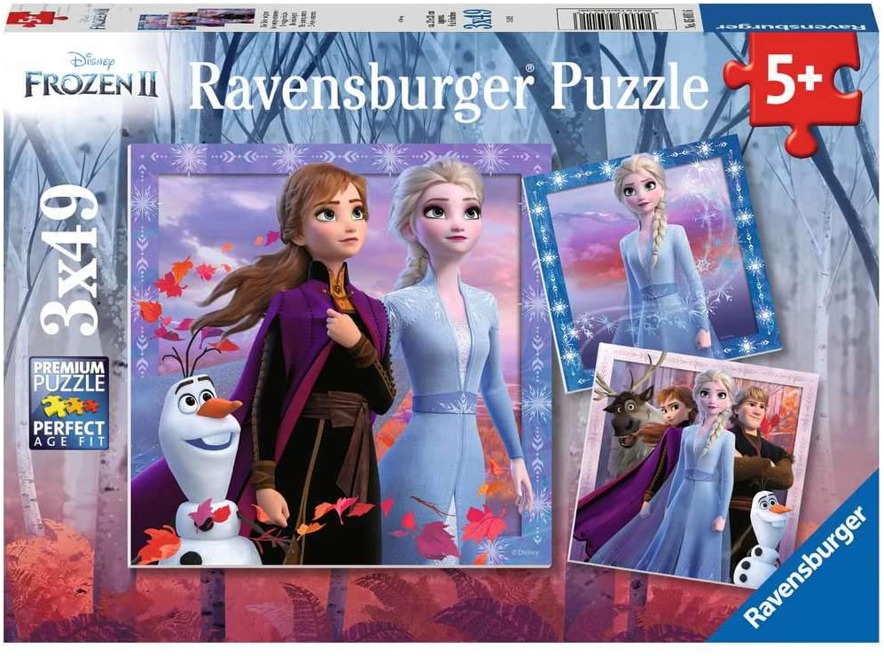 Ravensburger Frozen 2: The Journey Starts Jigsaw Puzzles 3 x 49pc