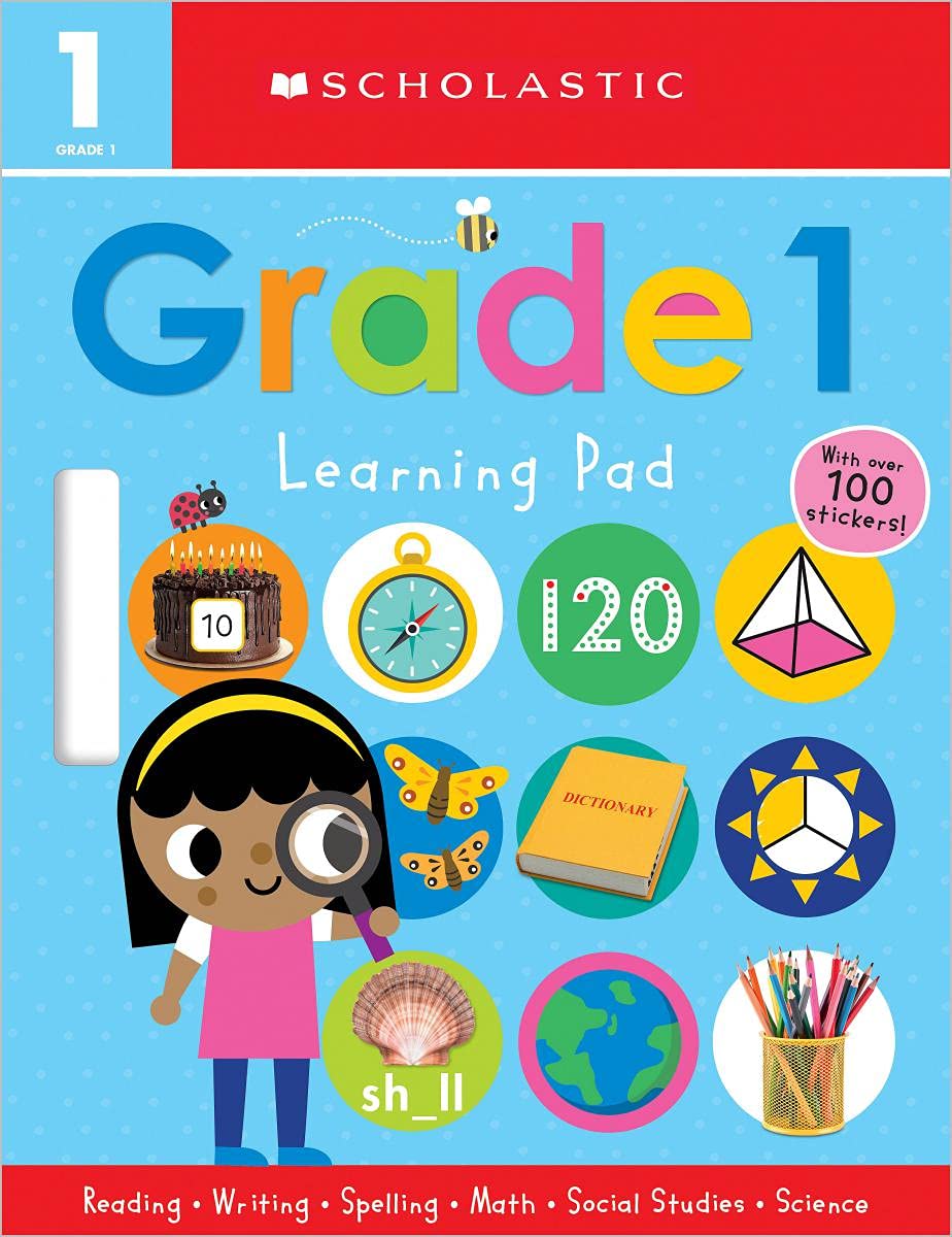 First Grade Learning Pad: Scholastic Early Learners